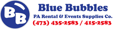 Blue Bubbles PA Rental & Events Supplies Co.